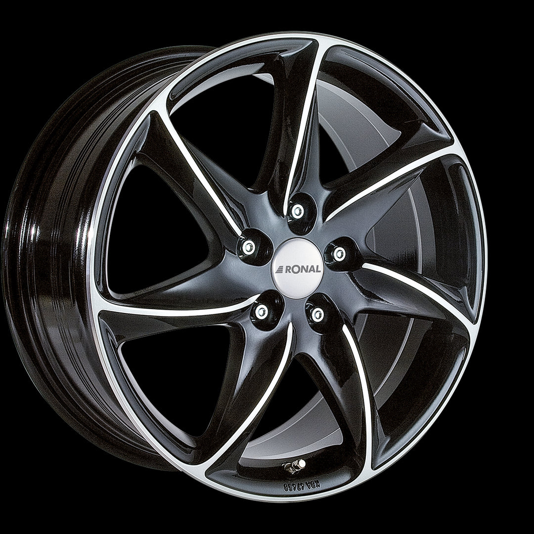 LLANTA RONAL R51 6.5X15 ET38 4x100 68 NEGRO