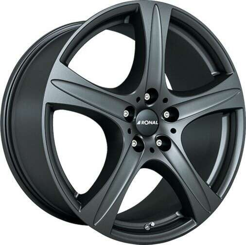 LLANTA RONAL R55 SUV 8.5X18 ET30 112X5 76 NEGRO MATE