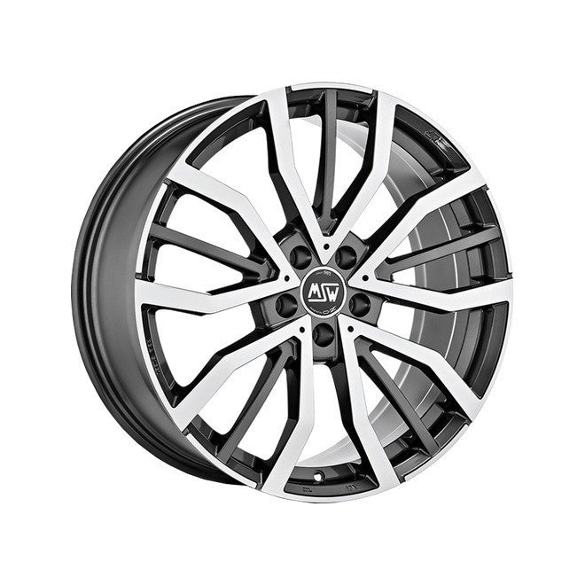 LLANTA MSW MSW 49 8x19 ET50 5x114.30 GLOSS GUN METAL FULL POLISHED