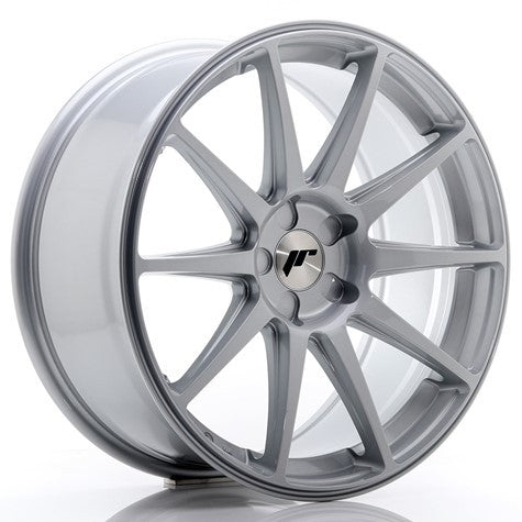 JAPAN RACING JR11 19''X8.5 ET BLANK BLANK CB 74.1 SILBERNE FELGE
