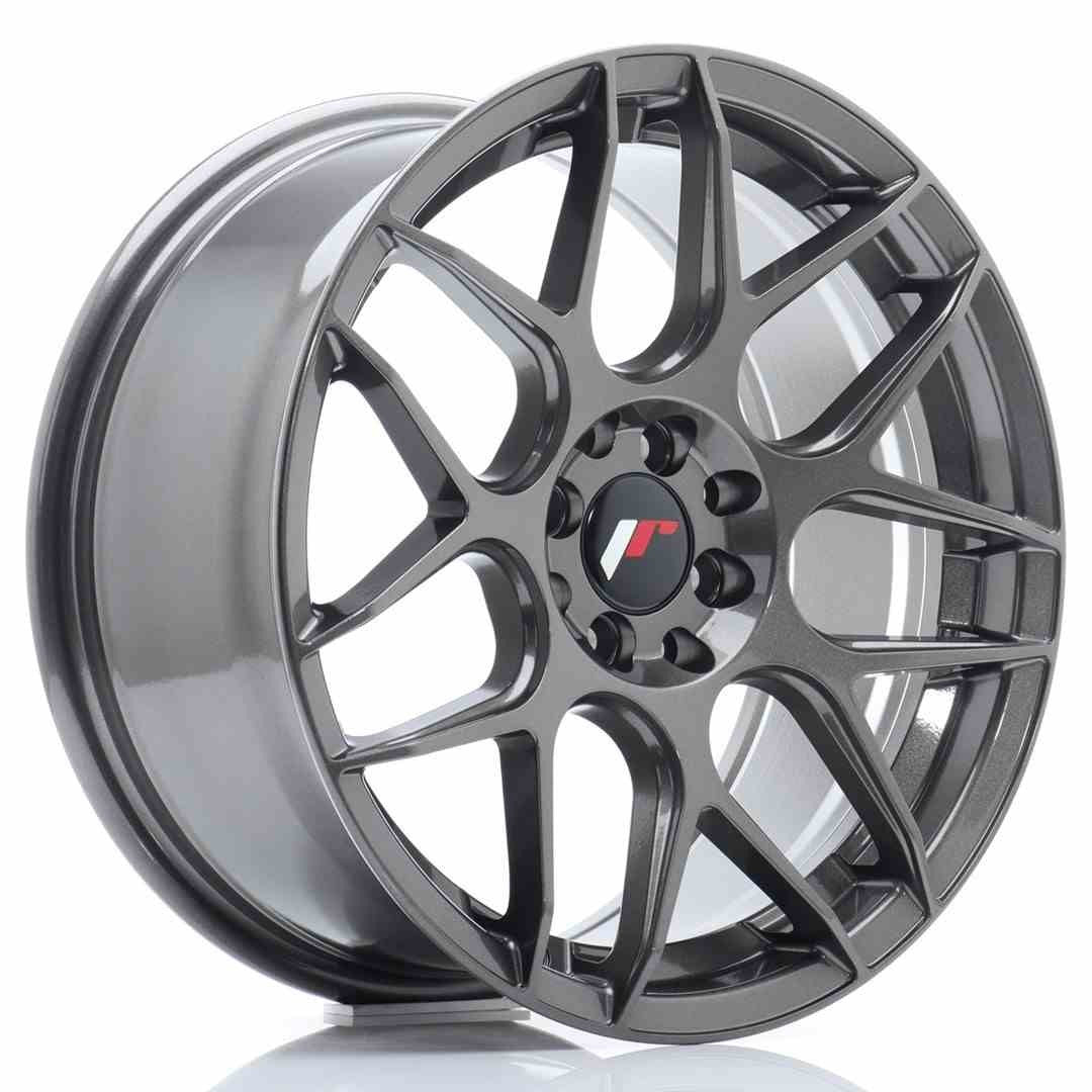 LLANTA JAPAN RACING JR18 17X8 ET35 5X108/112 HYPER GREY