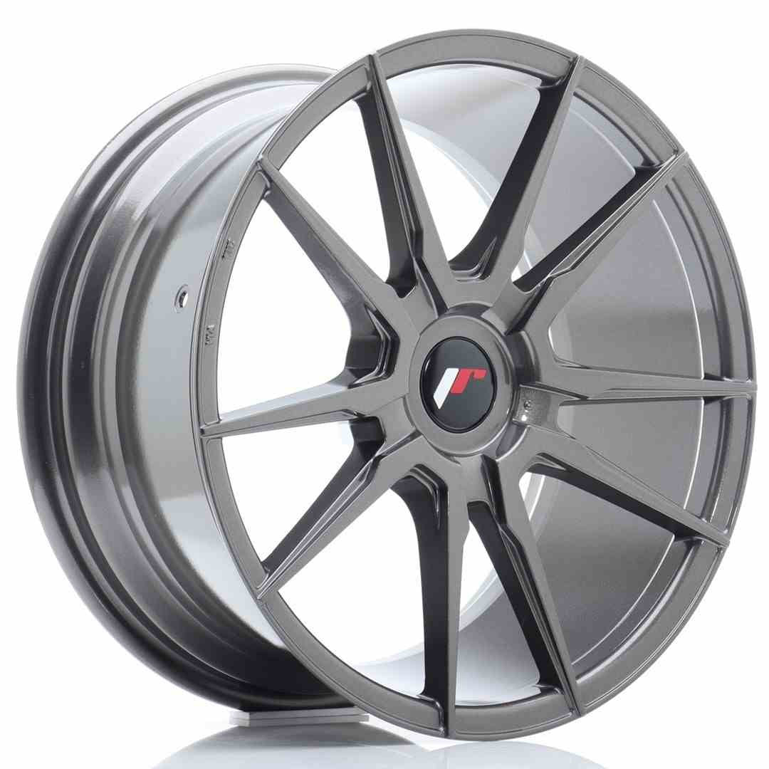 LLANTA JAPAN RACING JR21 18X8,5 ET40 BLANK HYPER GREY