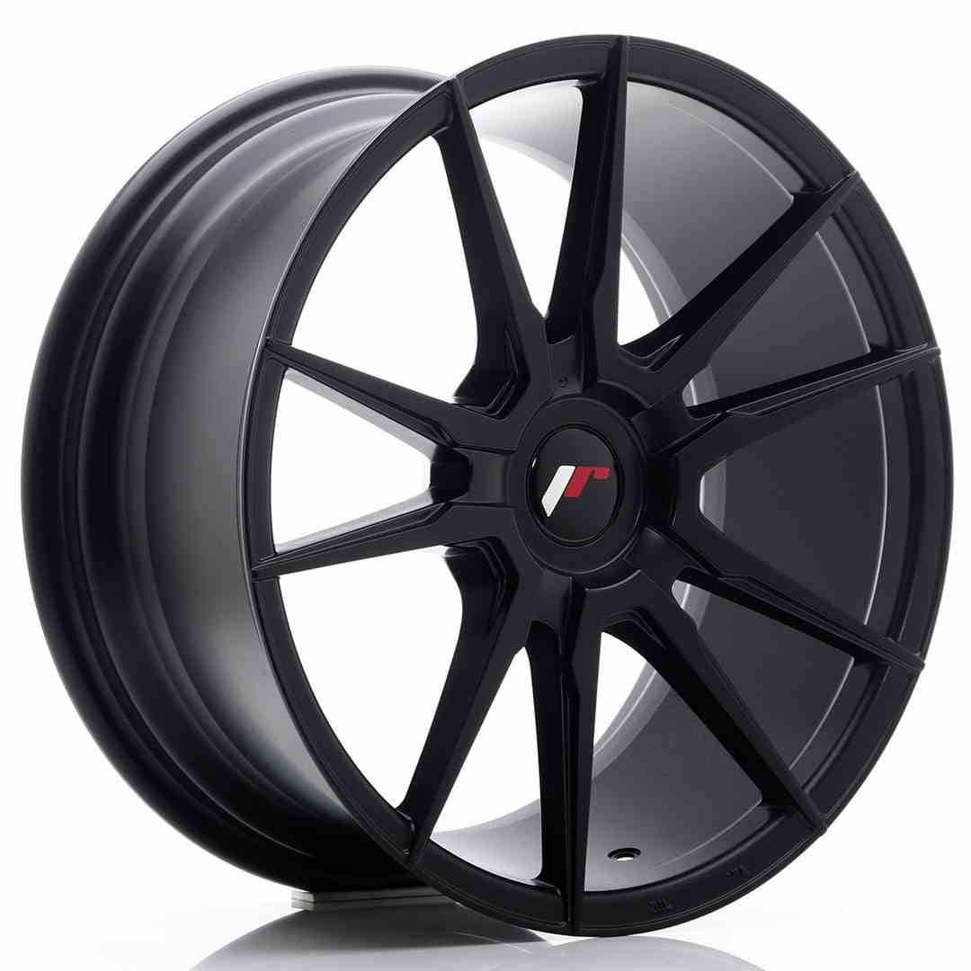 LLANTA JAPAN RACING JR21 18X8,5 ET40 BLANK NEGRO MATE