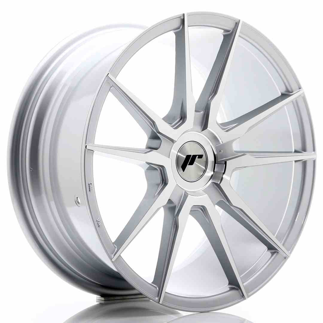 LLANTA JAPAN RACING JR21 18X8,5 ET40 BLANK SILVER MACHINED