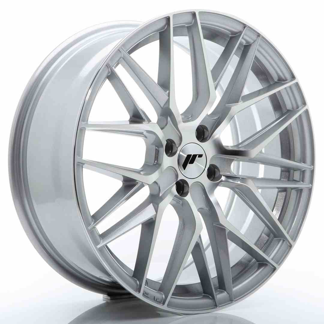 LLANTA JAPAN RACING JR28 18X7,5 ET40 4X100 SILVER MACHINED FACE