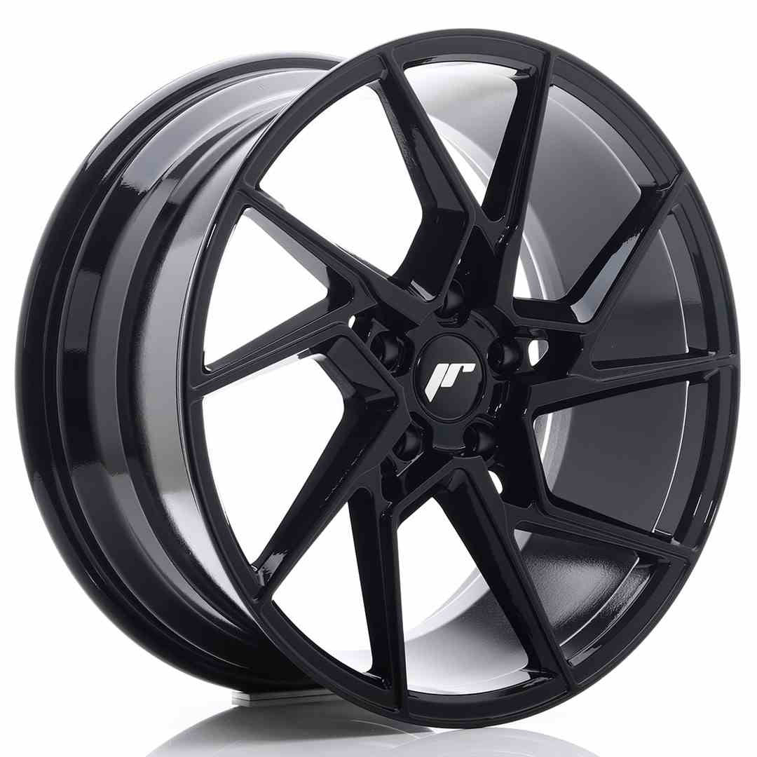 LLANTA JAPAN RACING JR33 19X8,5 ET35 5X112 NEGRO BRILLANTE