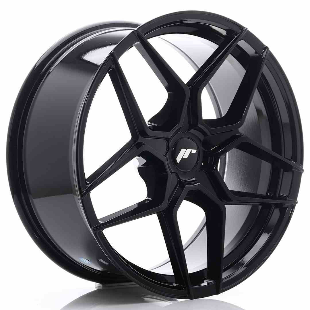 LLANTA JAPAN RACING JR34 20X9 ET35-40 5H BLANK NEGRO BRILLANTE