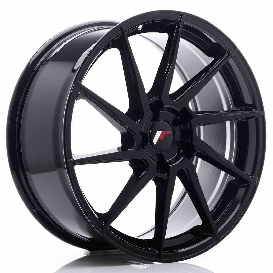LLANTA JAPAN RACING JR36 19X8,5 ET40-50 5H BLANK NEGRO BRILLANTE