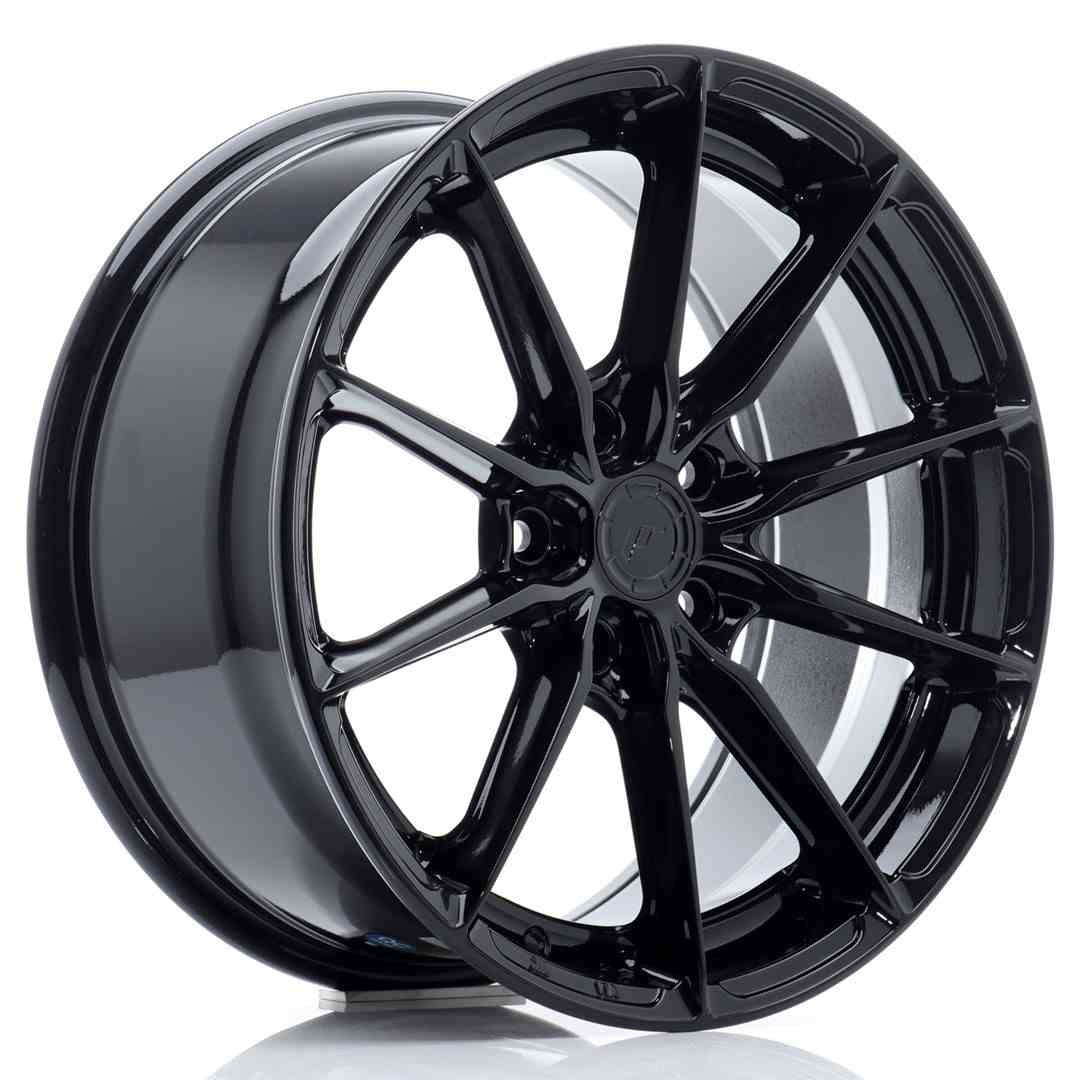 LLANTA JAPAN RACING JR37 17X8 ET40 5X112 NEGRO BRILLANTE
