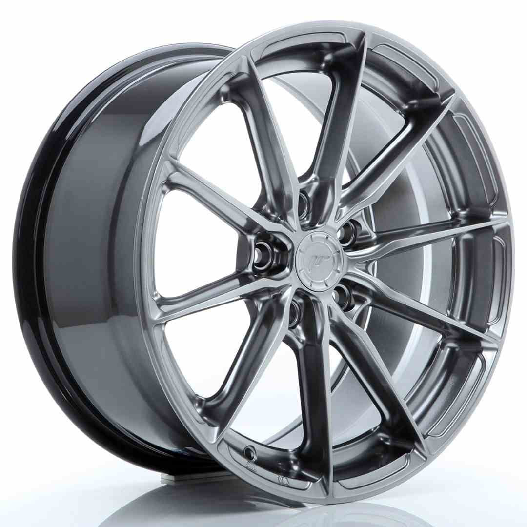 LLANTA JAPAN RACING JR37 17X8 ET40 5X112 HYPER BLACK