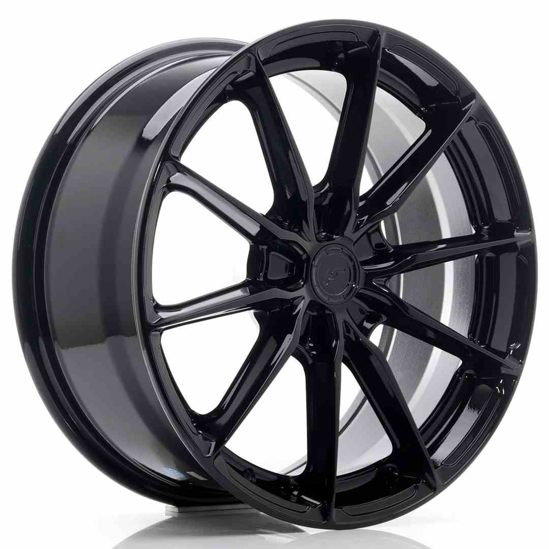LLANTA JAPAN RACING JR37 18X8 ET20-45 5H BLANK NEGRO BRILLANTE