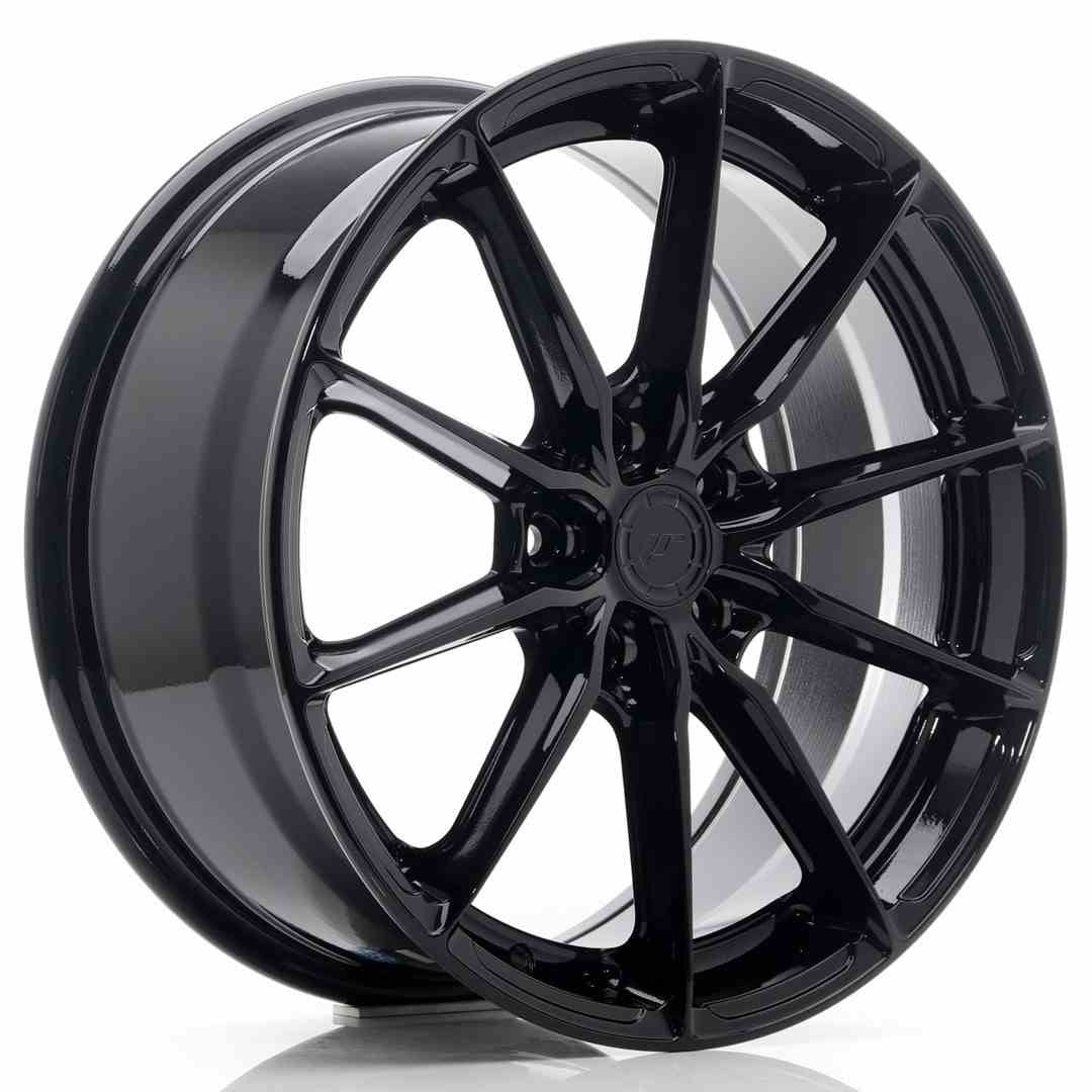 LLANTA JAPAN RACING JR37 18X8 ET45 5X112 NEGRO BRILLANTE