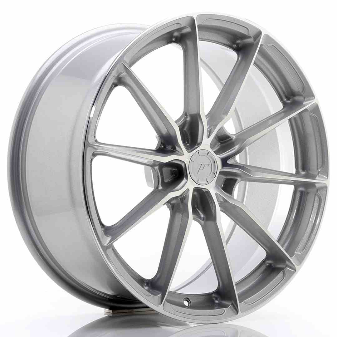 LLANTA JAPAN RACING JR37 19X8,5 ET35-45 5H BLANK SILVER MACHINED FACE