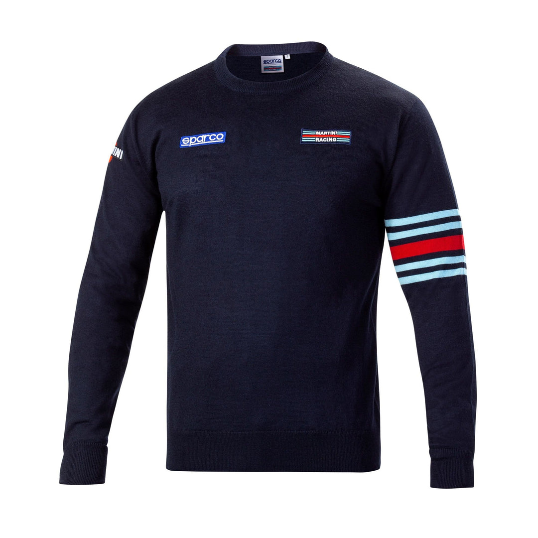 SUDADERA DE CUELLO REDONDO MARTINI-R TALLA S AZUL