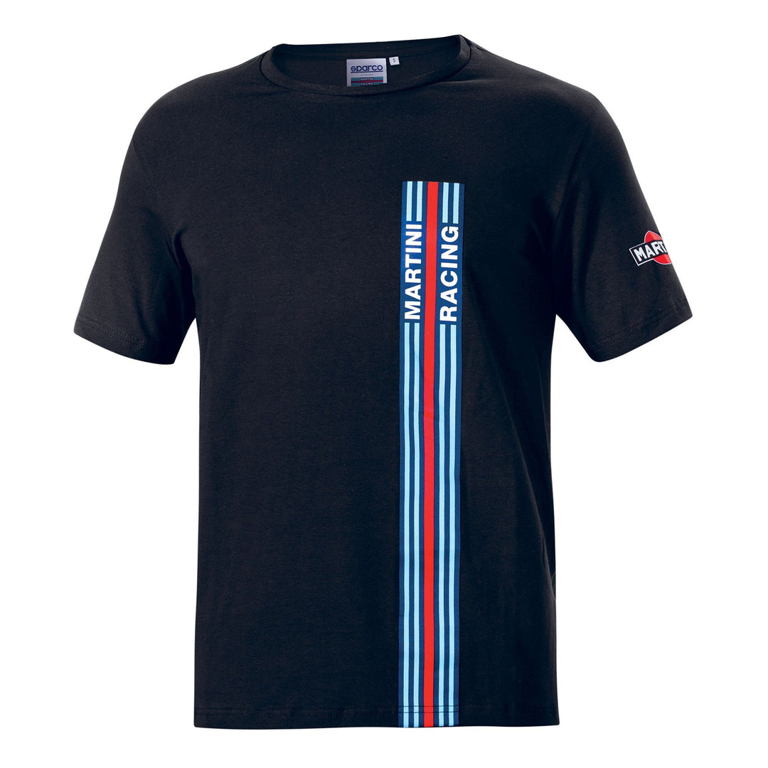 CAMISETA BIG STRIPES MARTINI-R TALLA L NEGRO