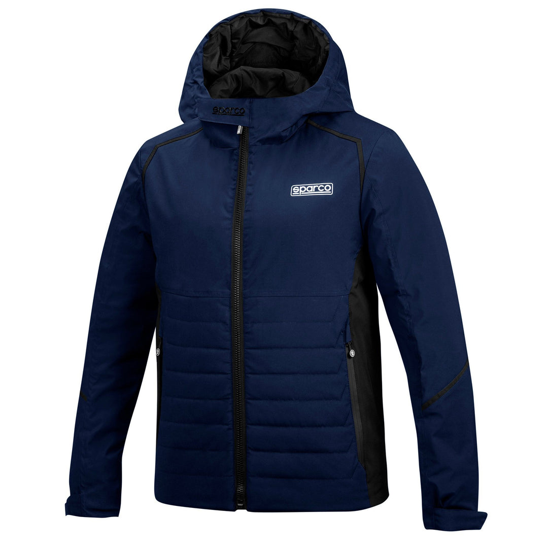 CHAQUETA CORTAVIENTOS SPARCO TALLA L AZUL/NEGRO