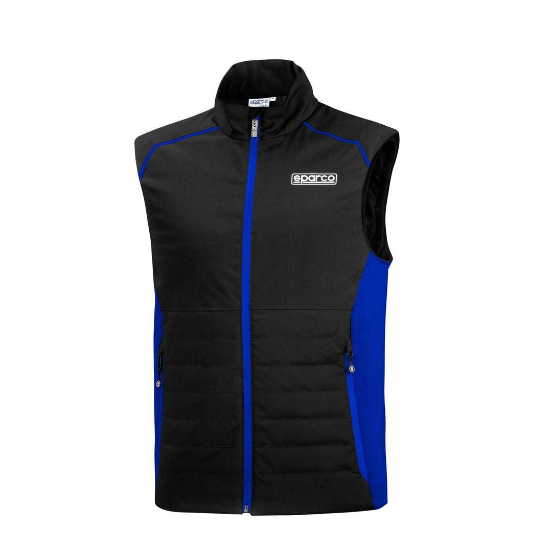 VEST SIZE M BLACK/BLUE