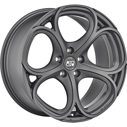 LLANTA MSW 82 8x19 5x112 ET 50 MATT GUN METAL