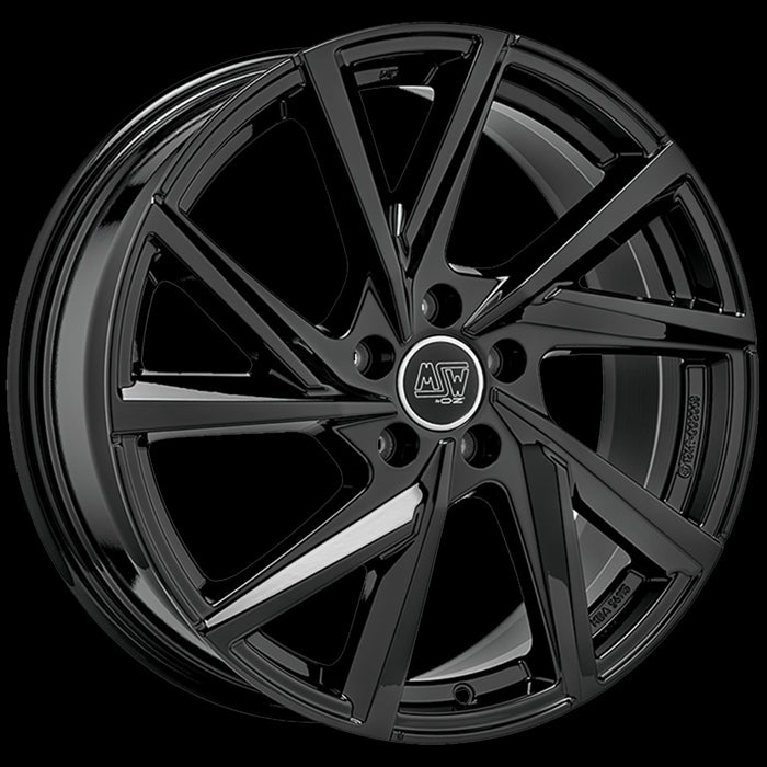 LLANTA MSW 80-5 7,5x18 5x108 ET 45 NEGRO BRILLANTE