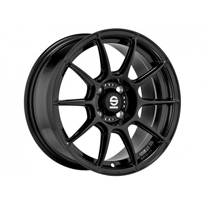 LLANTA SPARCO FF 1 7x17 4x108 ET 47 NEGRO BRILLANTE