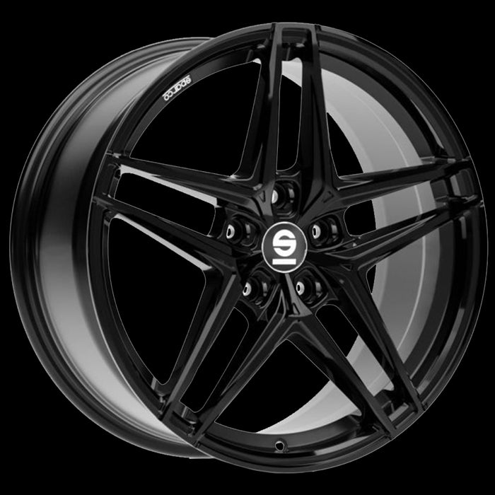 LLANTA SPARCO RECORD 8x19 5x114,30 ET 45 NEGRO BRILLANTE