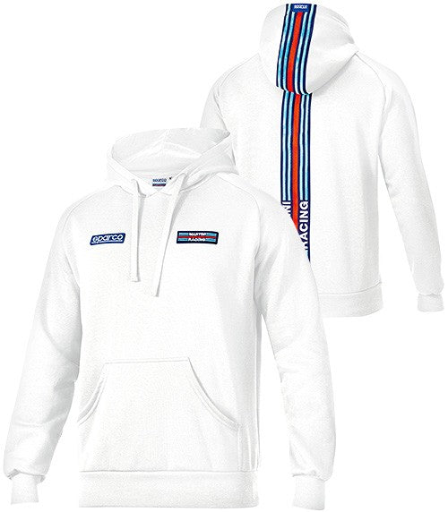 SUDADERA BIG STRIPES MARTINI-R TALLA L BLANCA