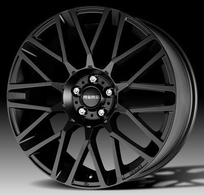 (STOCK LAST)LLANTA MOMO REVENGE 6.5X15 ET40 5X108 NEGRO MATE 72.3 TUV(W)