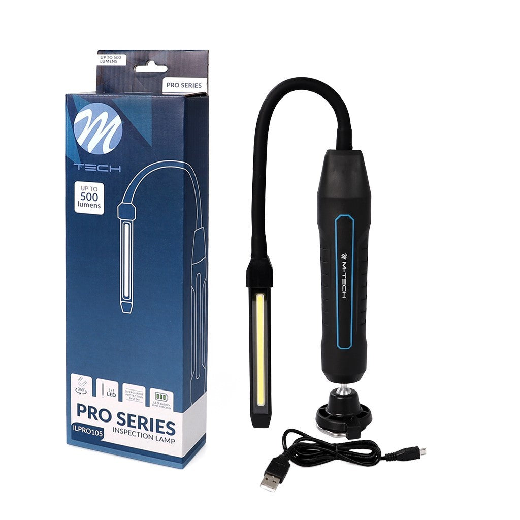 LÁMPARA DE INSPECCIÓN M-TECH PRO 5W COB +1 LED