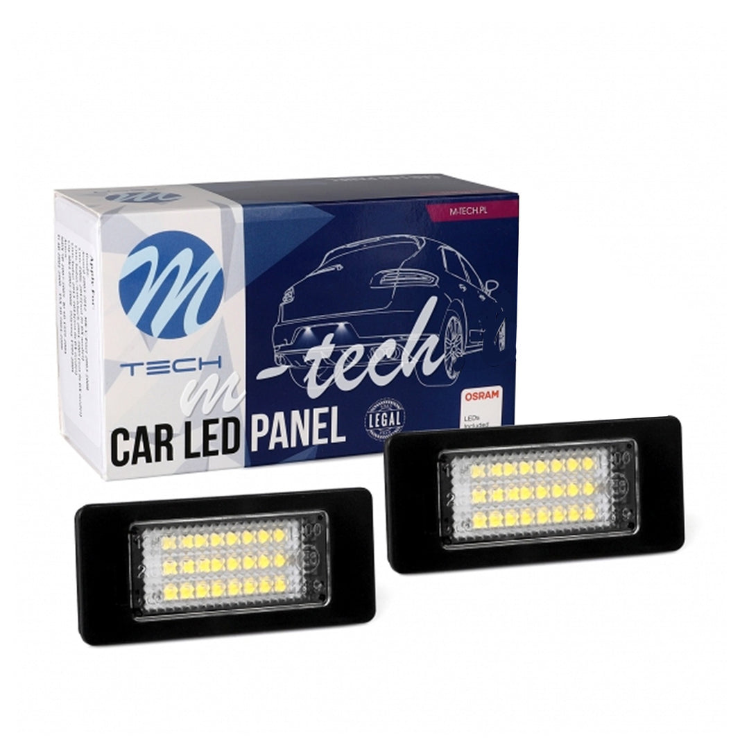 LUZ DE MATRÍCULA DE LED 18 SMD SKODA FABIA II