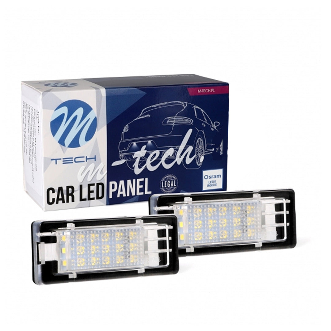 LUZ DE MATRÍCULA DE LED 18 SMD RENAULT CLIO