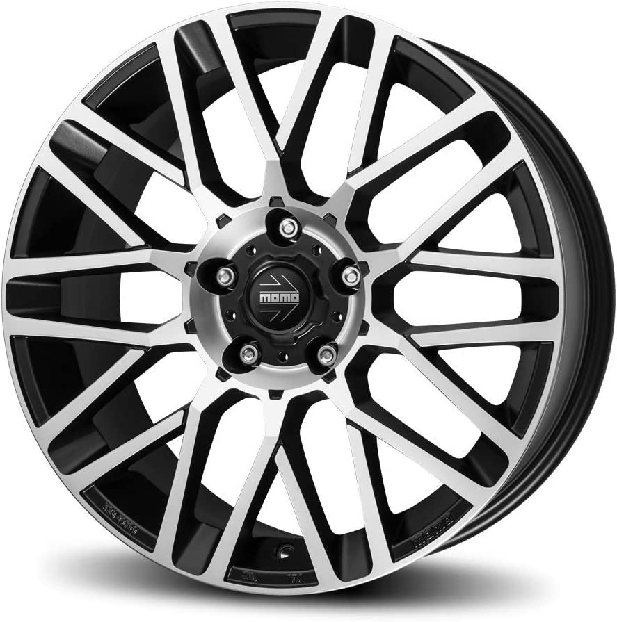 LLANTA MOMO REVENGE EVO 6,5X15 ET38 4X100-108 NEGRO MATE PULIDO 72,3 VIA