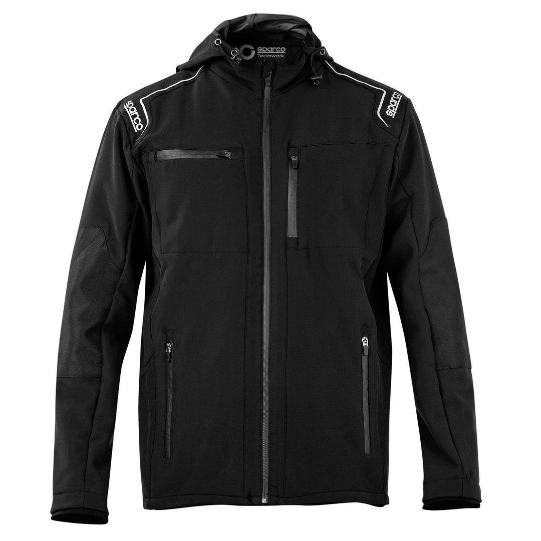 CHAQUETA SOFT SHELL NEGRO T L