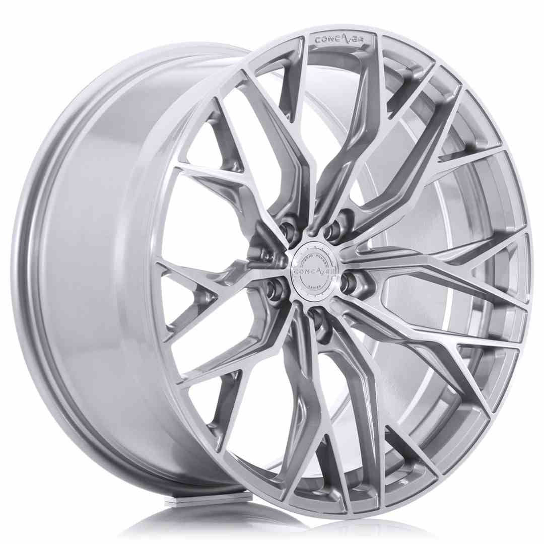 LLANTA JAPAN RACING CVR1 8x19 ET40 5x112 66.6 TITANIO PULIDO
