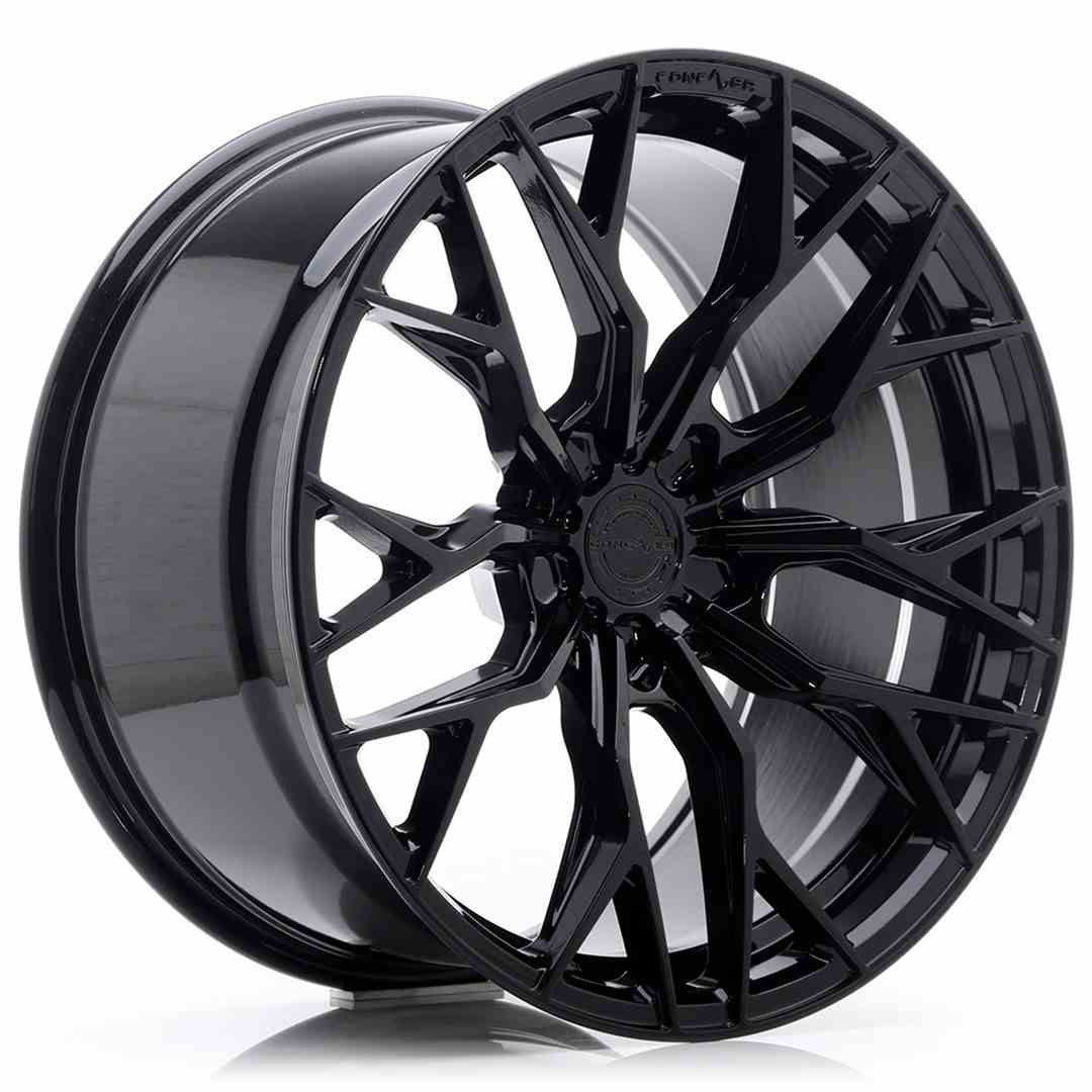 LLANTA JAPAN RACING CVR1 8,5x20 ET35-45 BLANK 72.6 NEGRO PLATINO