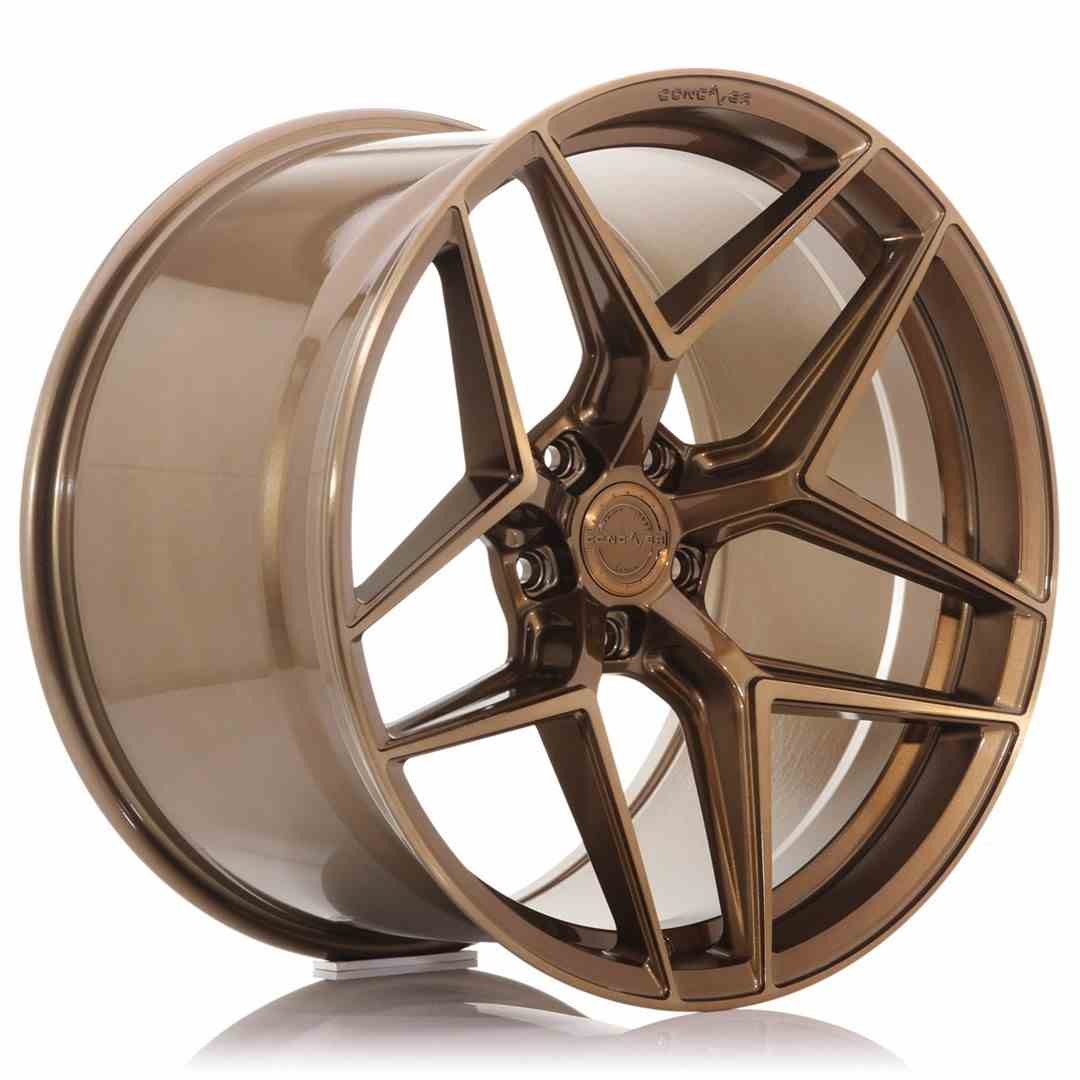 LLANTA JAPAN RACING CVR2 9x21 ET10-54 BLANK 74.1 BRONCE PULIDO