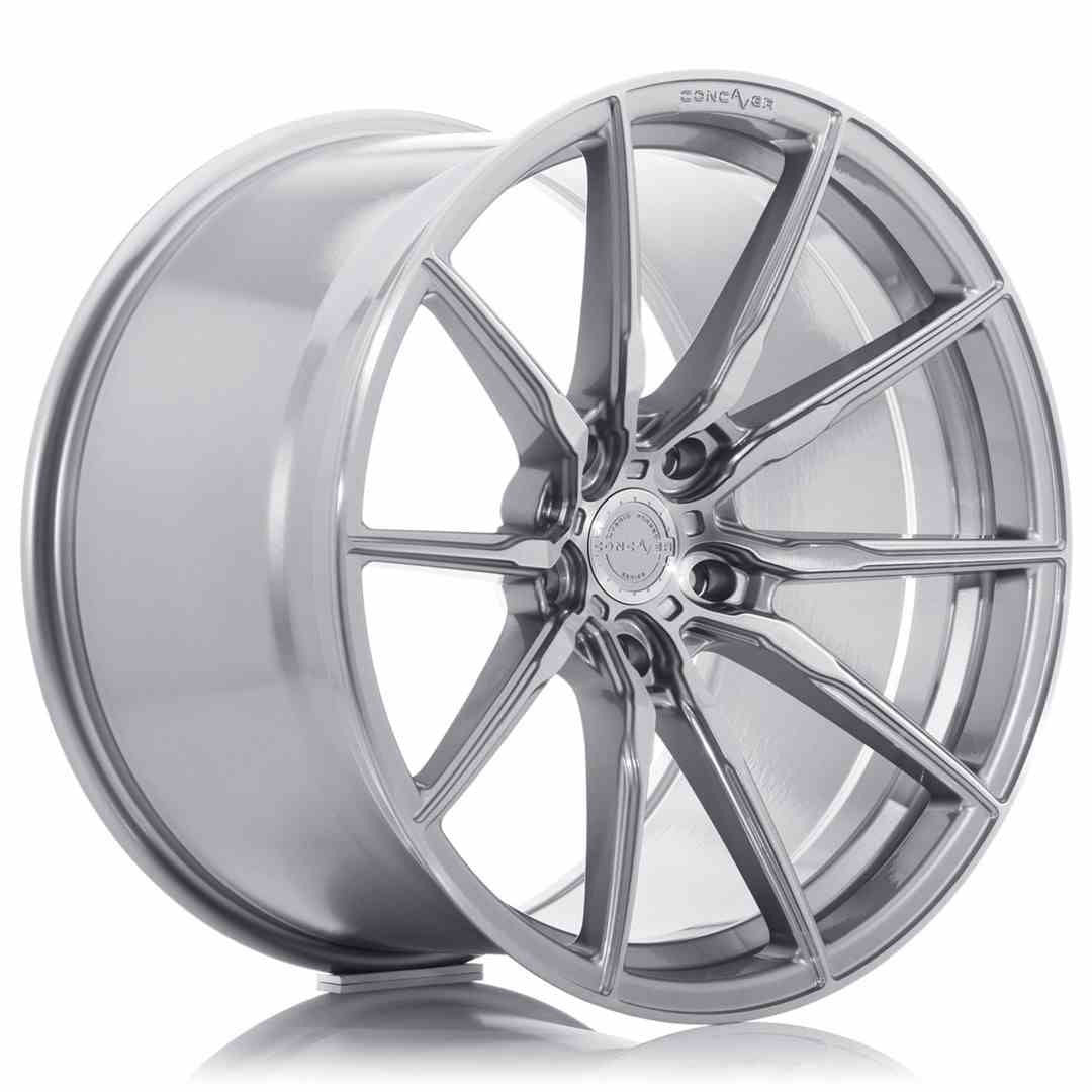 LLANTA JAPAN RACING CVR4 9x19 ET20-40 BLANK 72.6 TITANIO PULIDO