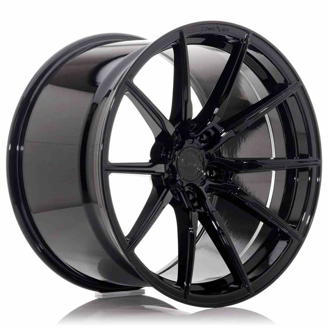 LLANTA JAPAN RACING CVR4 9x20 ET20-35 BLANK 72.6 NEGRO PLATINO