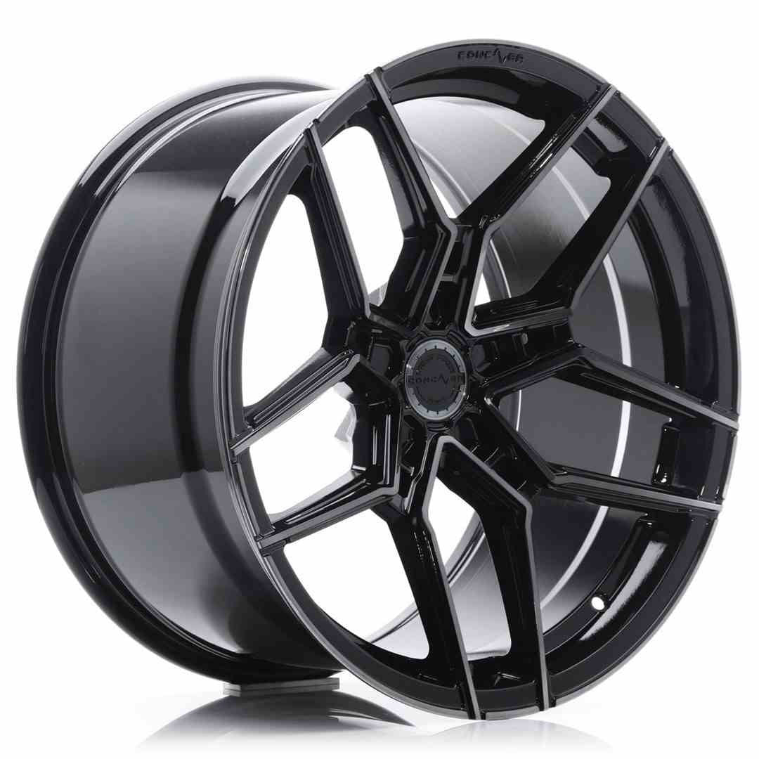 LLANTA JAPAN RACING CVR5 10x20 ET20-48 BLANK 72.6 DOBLE TINTADO NEGRO