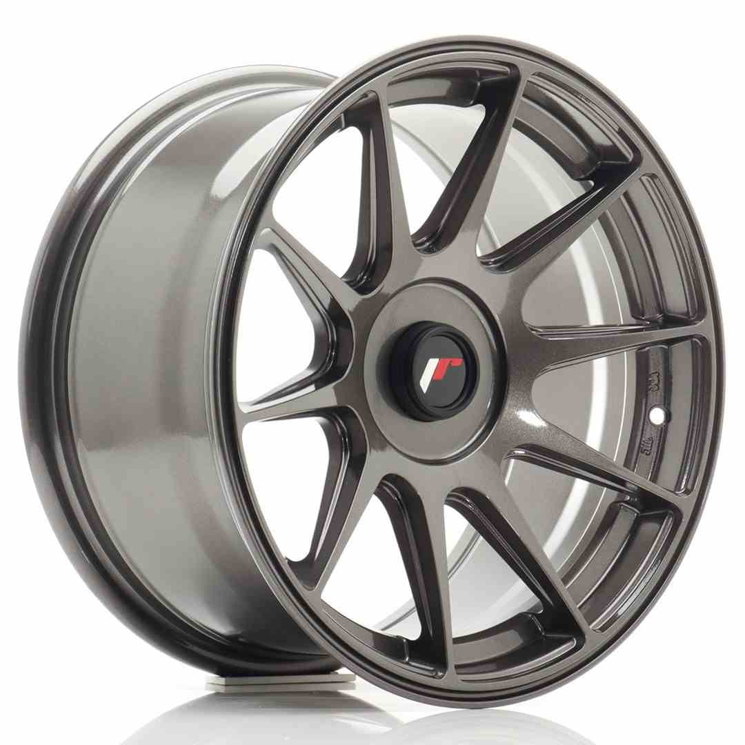 LLANTA JAPAN RACING JR11 8x16 ET25 BLANK 67.1 GRIS
