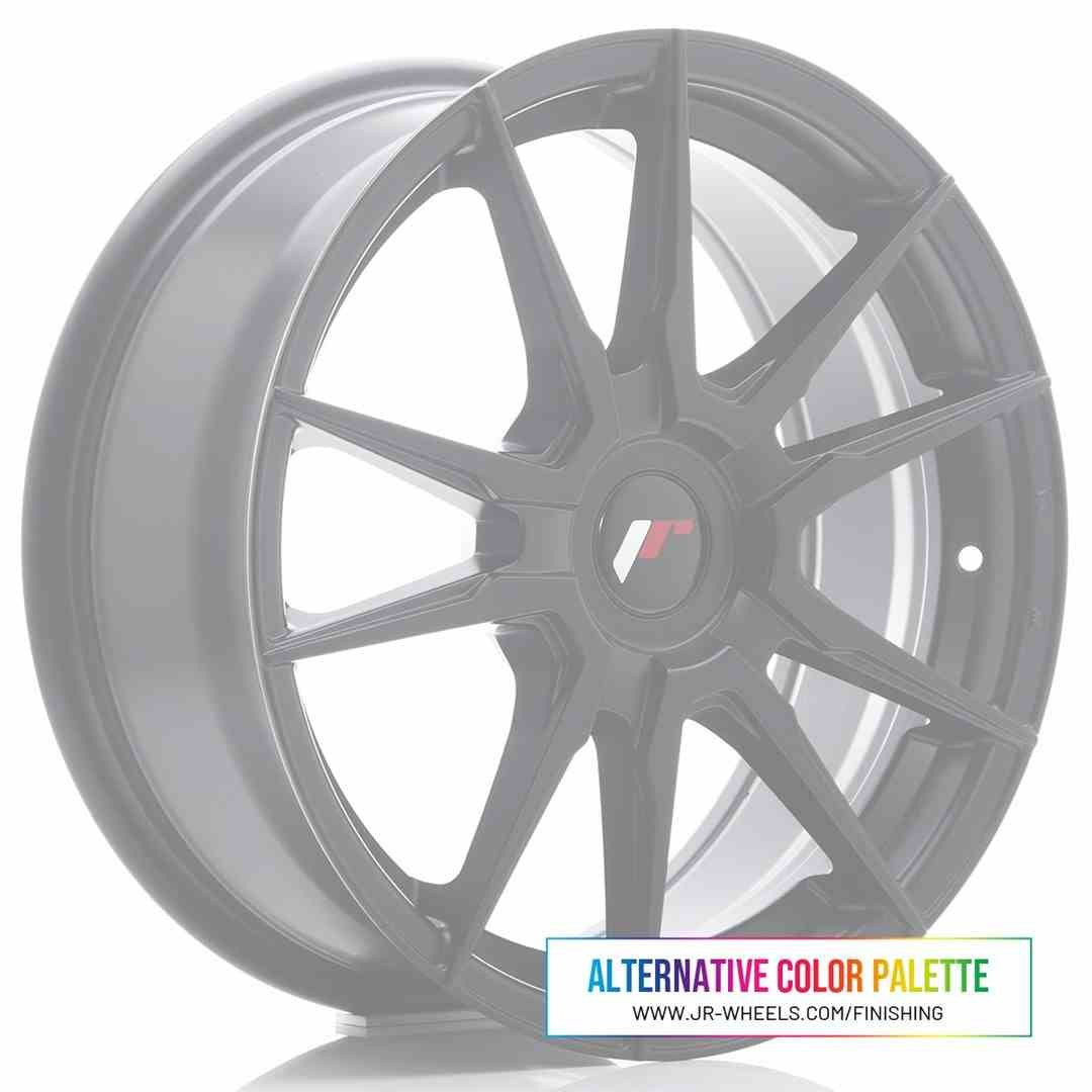 LLANTA JAPAN RACING JR21 7x17 ET25-40 BLANK 74.1 COLOR PERSONALIZADO