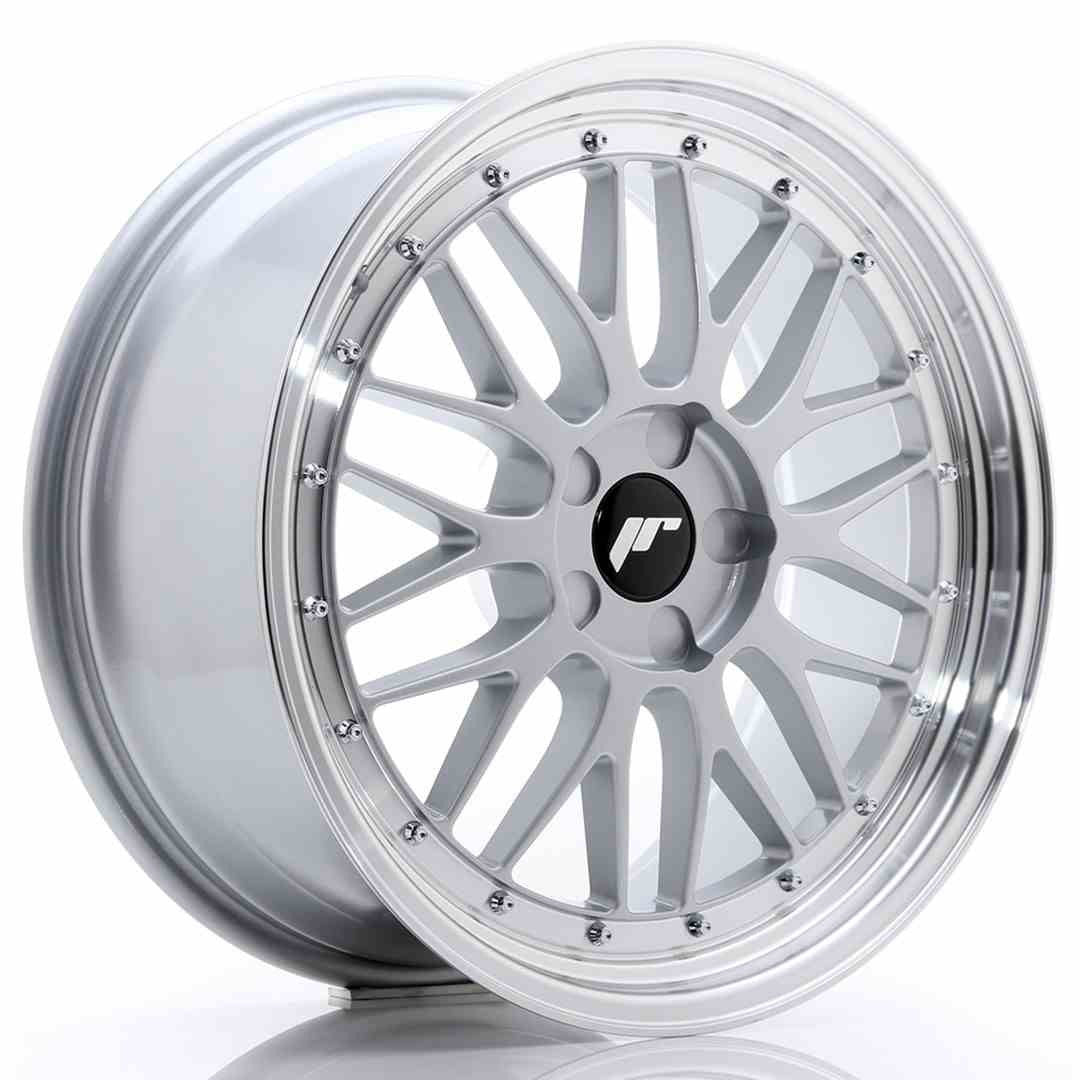 LLANTA JAPAN RACING JR23 8,5x19 ET35-50 BLANK 74.1 PLATA