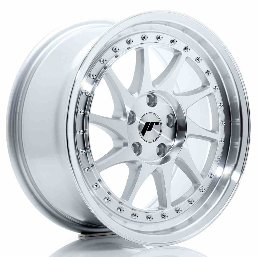 LLANTA JAPAN RACING JR26 8x17 ET35 5x112 66.6 PLATA