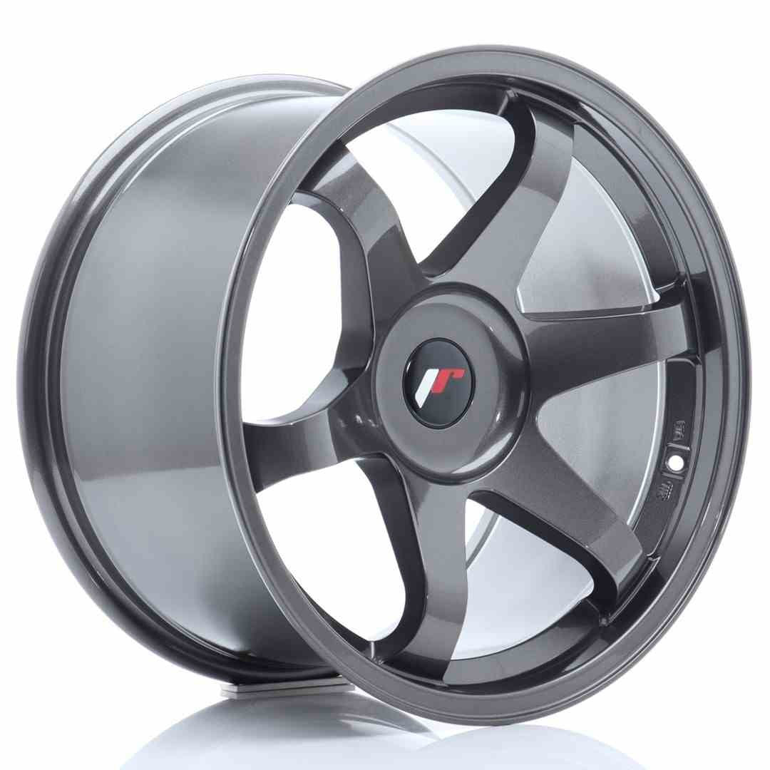 JAPAN RACING JR3 10x18 ET10-30 BLANK 74.1 GREY WHEEL
