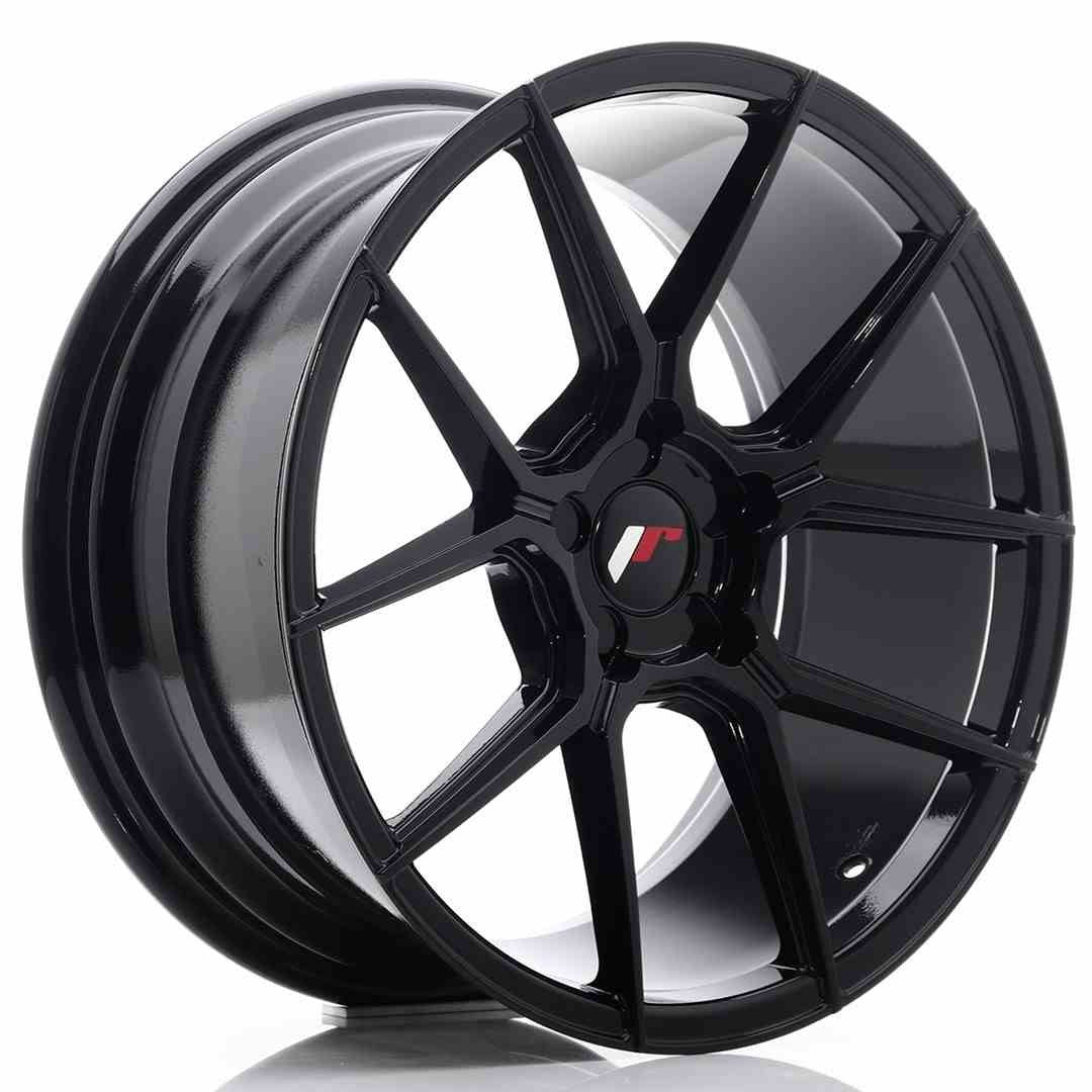 LLANTA JAPAN RACING JR30 8,5x18 ET20-40 BLANK 74.1 NEGRO