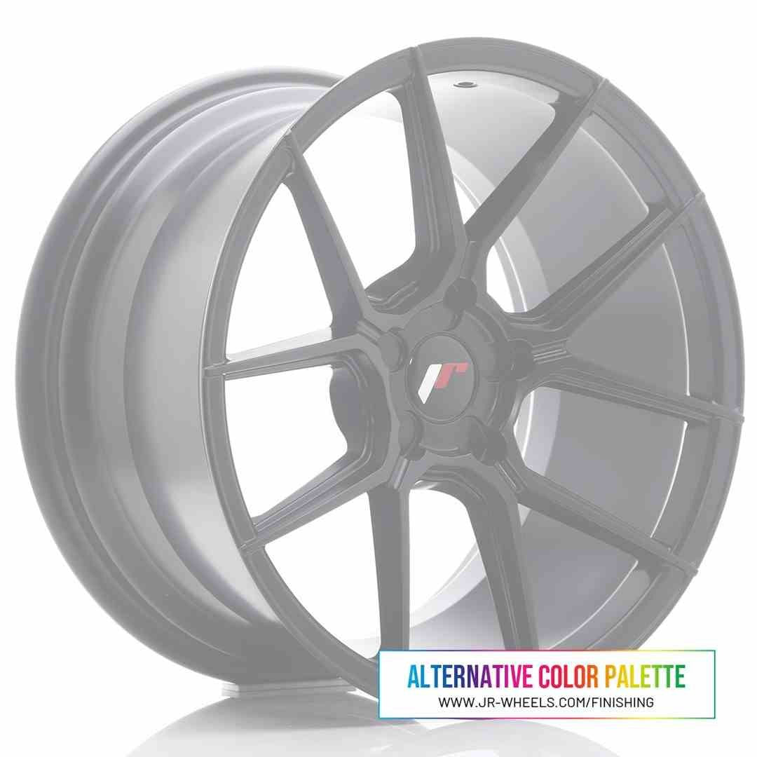 LLANTA JAPAN RACING JR30 9,5x18 ET20-40 BLANK 74.1 COLOR PERSONALIZADO