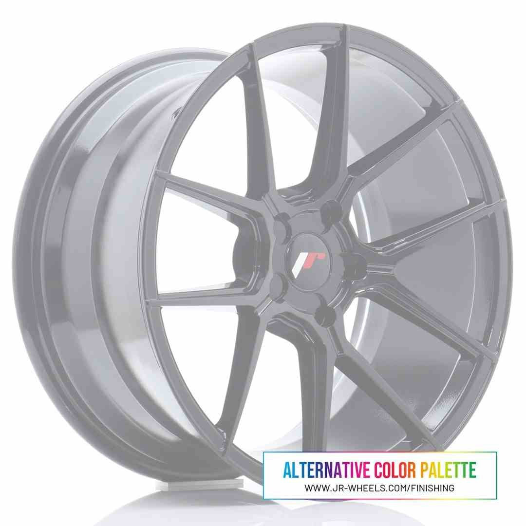 LLANTA JAPAN RACING JR30 9,5x19 ET20-40 BLANK 74.1 COLOR PERSONALIZADO