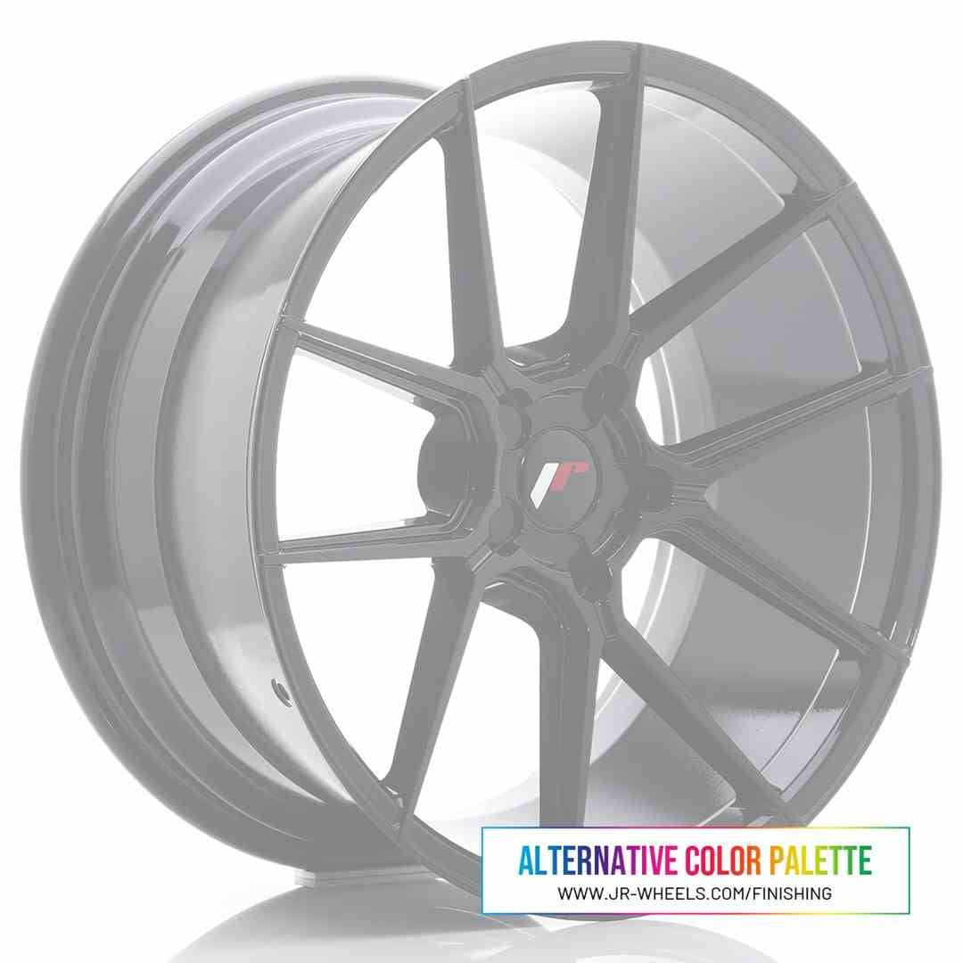 LLANTA JAPAN RACING JR30 10x20 ET20-40 BLANK 74.1 COLOR PERSONALIZADO