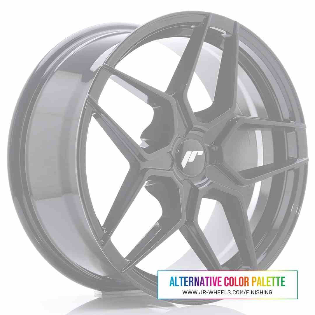 LLANTA JAPAN RACING JR34 8x18 ET20-42 BLANK 74.1 COLOR PERSONALIZADO