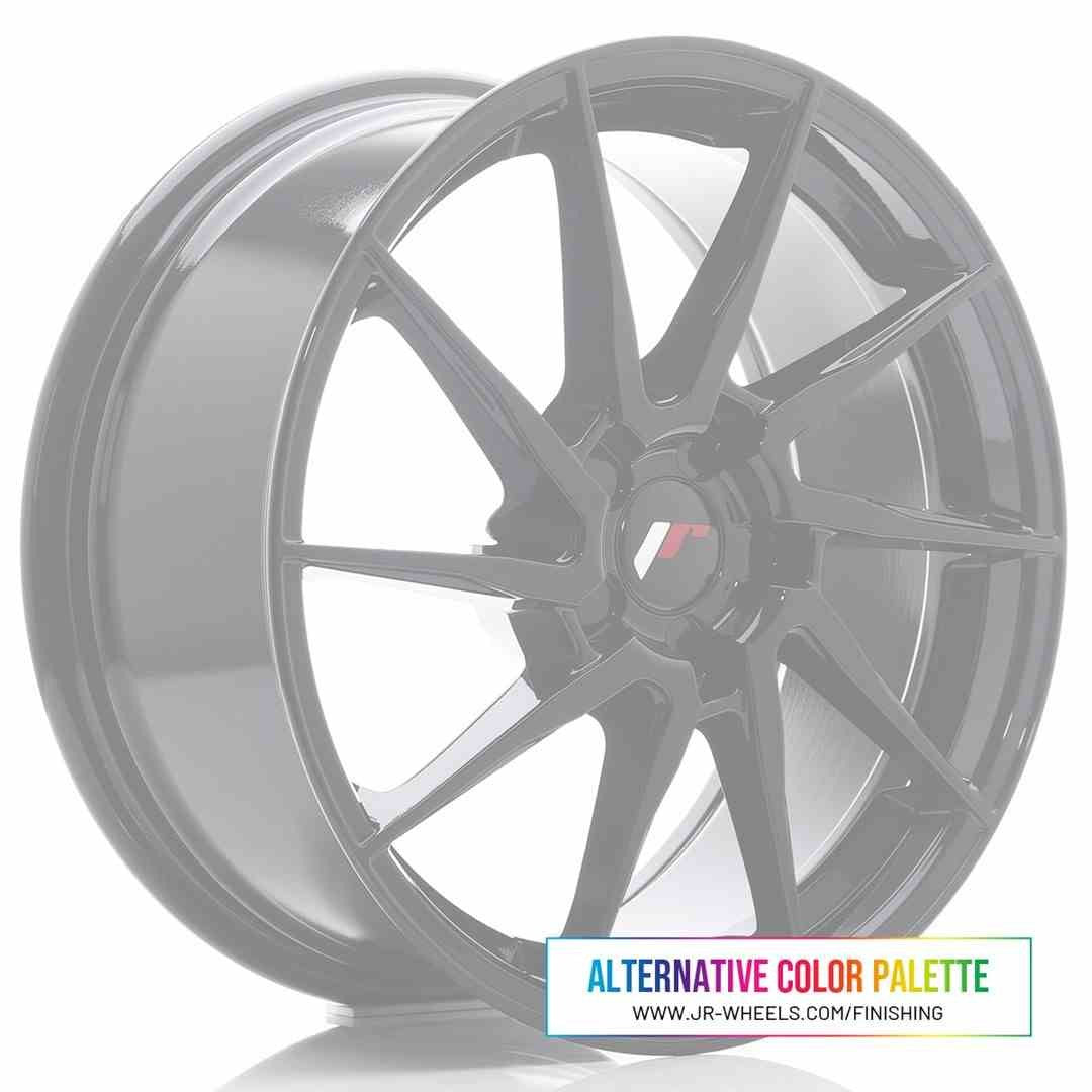 LLANTA JAPAN RACING JR36 8x18 ET20-52 BLANK 74.1 COLOR PERSONALIZADO