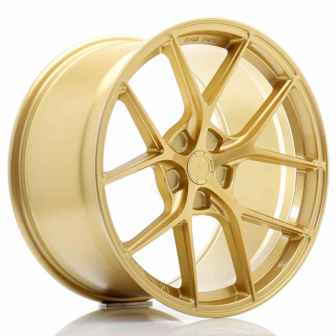 LLANTA JAPAN RACING SL-01 9x19 ET21-35 BLANK 72.6 DORADO